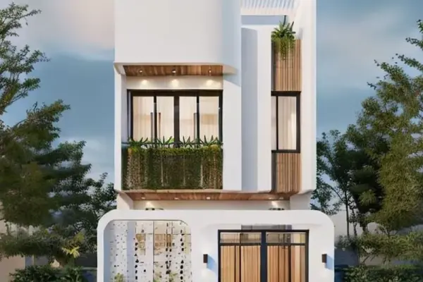 Mẫu nhà phố mặt tiền 5m được ưa chuộng và tối ưu diện tích