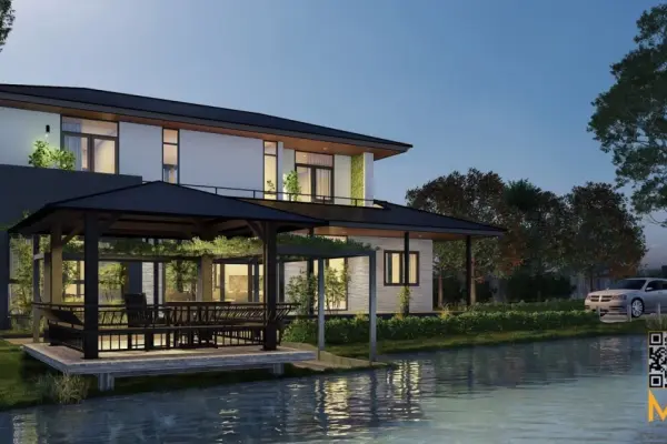 99+ Mẫu nhà vườn 2 tầng đẹp hiện đại và sang trọng nhất