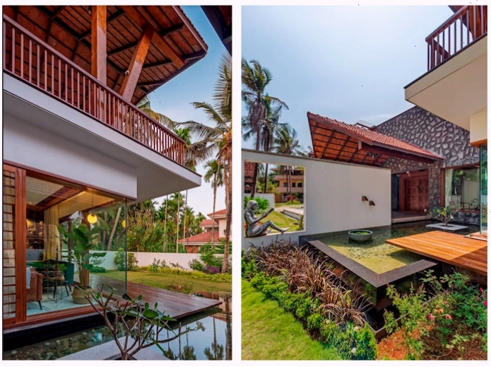Biệt thự nhà vườn 2 tầng đẹp