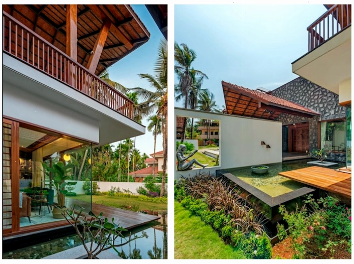 Biệt thự nhà vườn 2 tầng đẹp mang phong cách Nhật Bản
