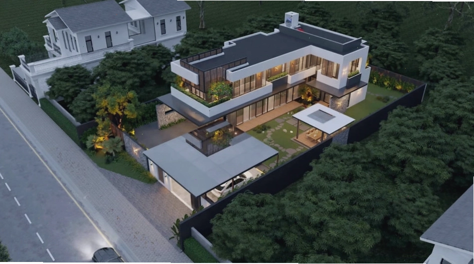 Biệt thự vườn có màu sắc và kiến trúc đa dạng, hài hòa với cảnh quan xung quanh