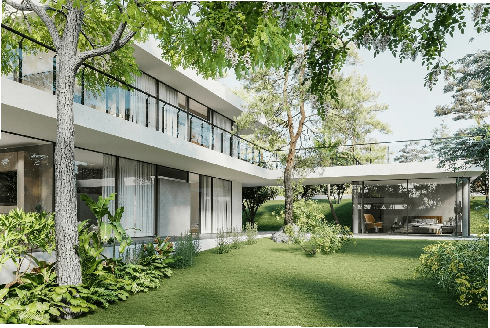 Cân nhắc phong thủy giúp sân vườn hài hòa năng lượng