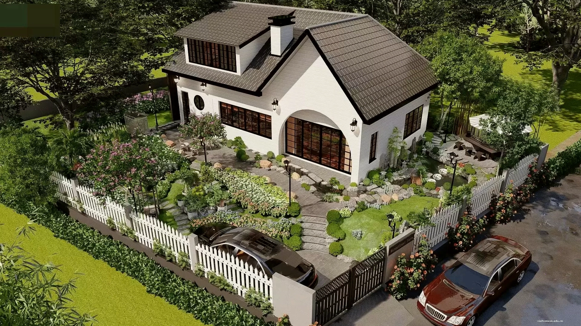 Đặc trưng của nhà vườn