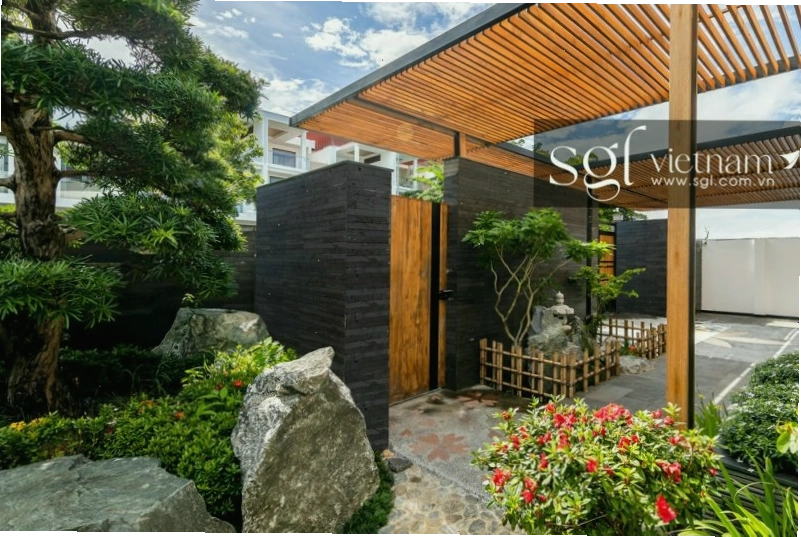 Dự án thiết kế thi công sân vườn biệt thự chị Hương Kiên Giang