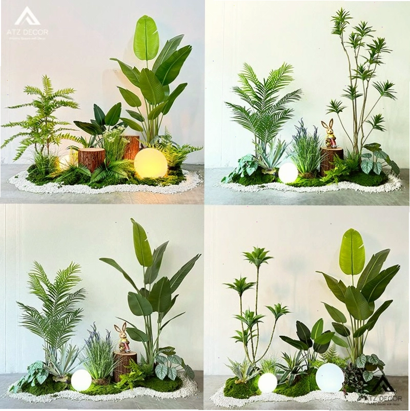 Hồ cá koi nhỏ trong tiểu cảnh sân vườn Nhật Bản