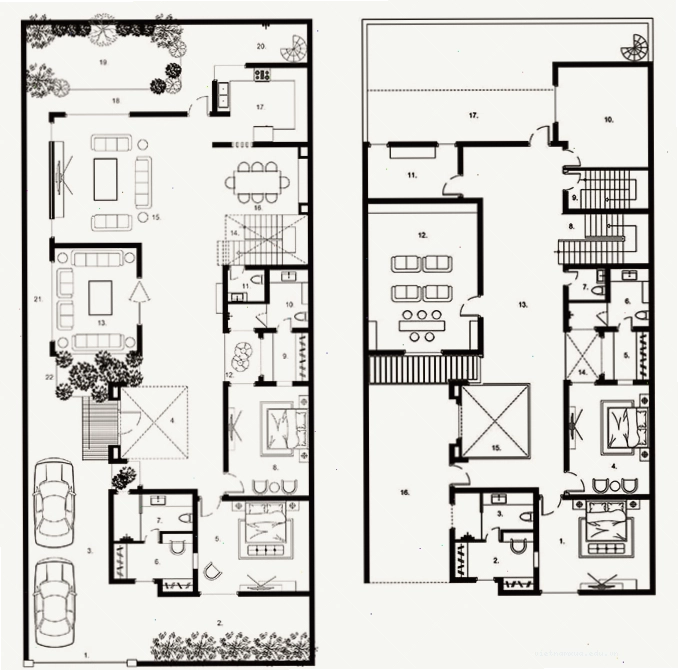 Không gian thiết kế biệt thự trên đất 200m2