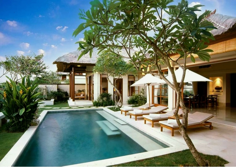 Không gian thư giãn lý tưởng tại nhà vườn 1 tầng có hồ bơi