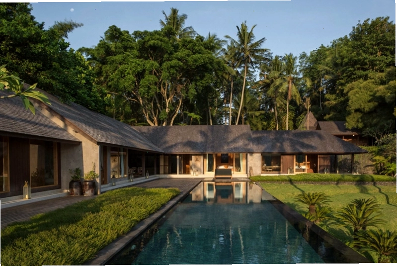 Mẫu biệt thự nhà vườn mang phong cách tropical ấn tượng với không gian xanh mát