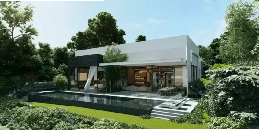 Mẫu nhà vườn đẹp