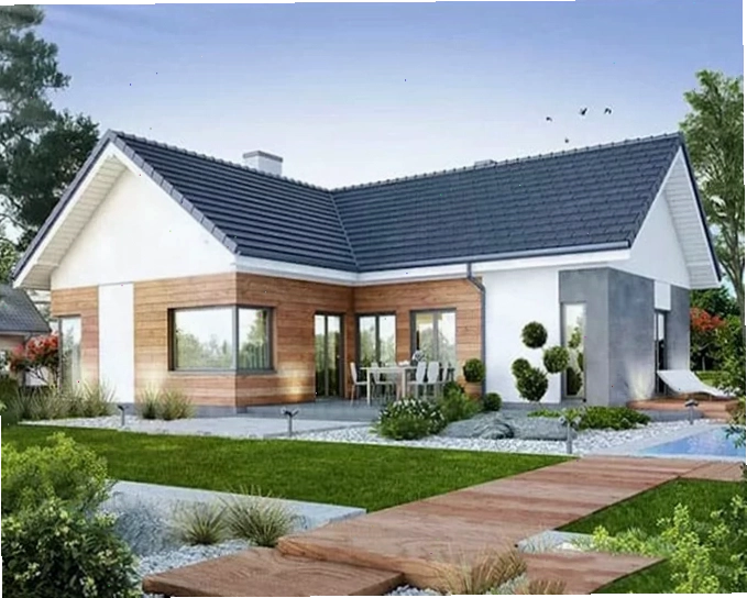 Mẫu nhà vườn kiểu Châu Âu với nhiều loại hoa và cây cảnh