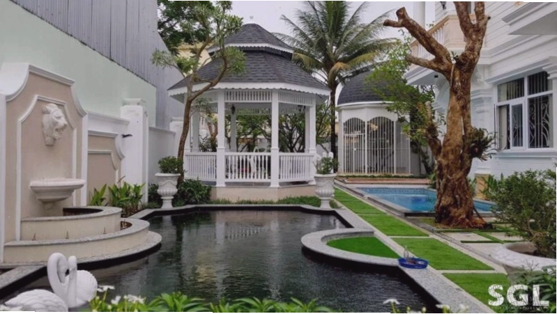 Mẫu thiết kế nhà gỗ sân vườn hiện đại