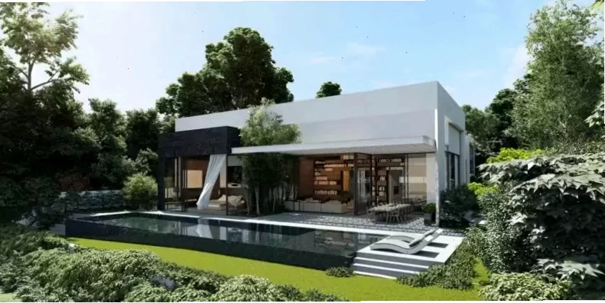Mẫu thiết kế sân vườn trước nhà đẹp, tạo điểm nhấn cho ngôi nhà