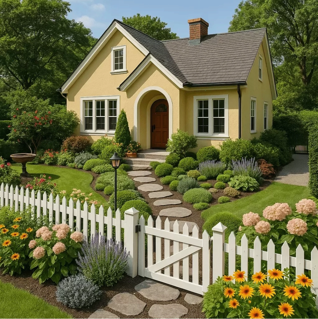 Mô hình nhà vườn đẹp là sự kết hợp hài hòa giữa kiến trúc và thiên nhiên