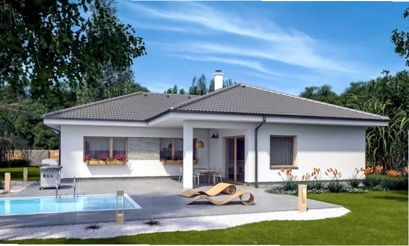 Nhà cấpL mái Nhật với thiết kế tinh tế, gần gũi thiên nhiên