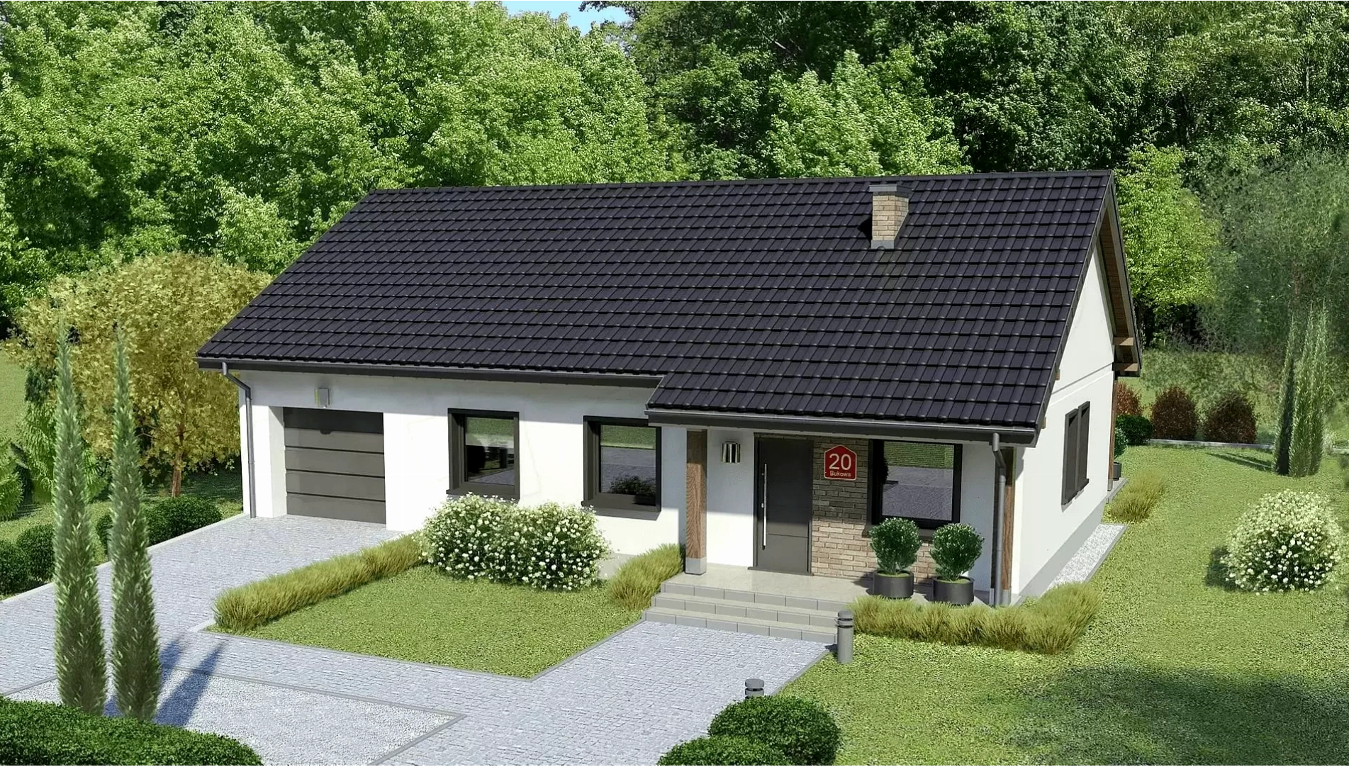 Nhà vườn cấp 4 nhỏ đẹp nhưng đầy đủ tiện nghi và bố trí khoa học