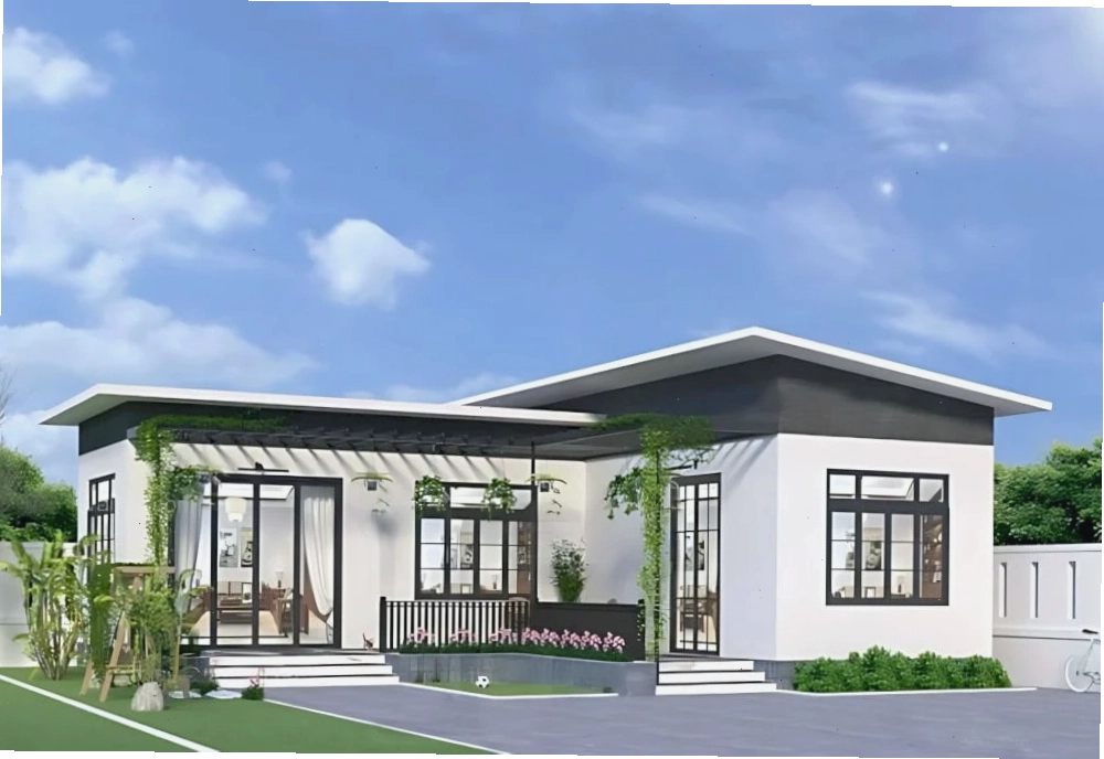 Nhà vườn cấpL với bố cục hợp lý, phân chia khu vực sinh hoạt rõ ràng