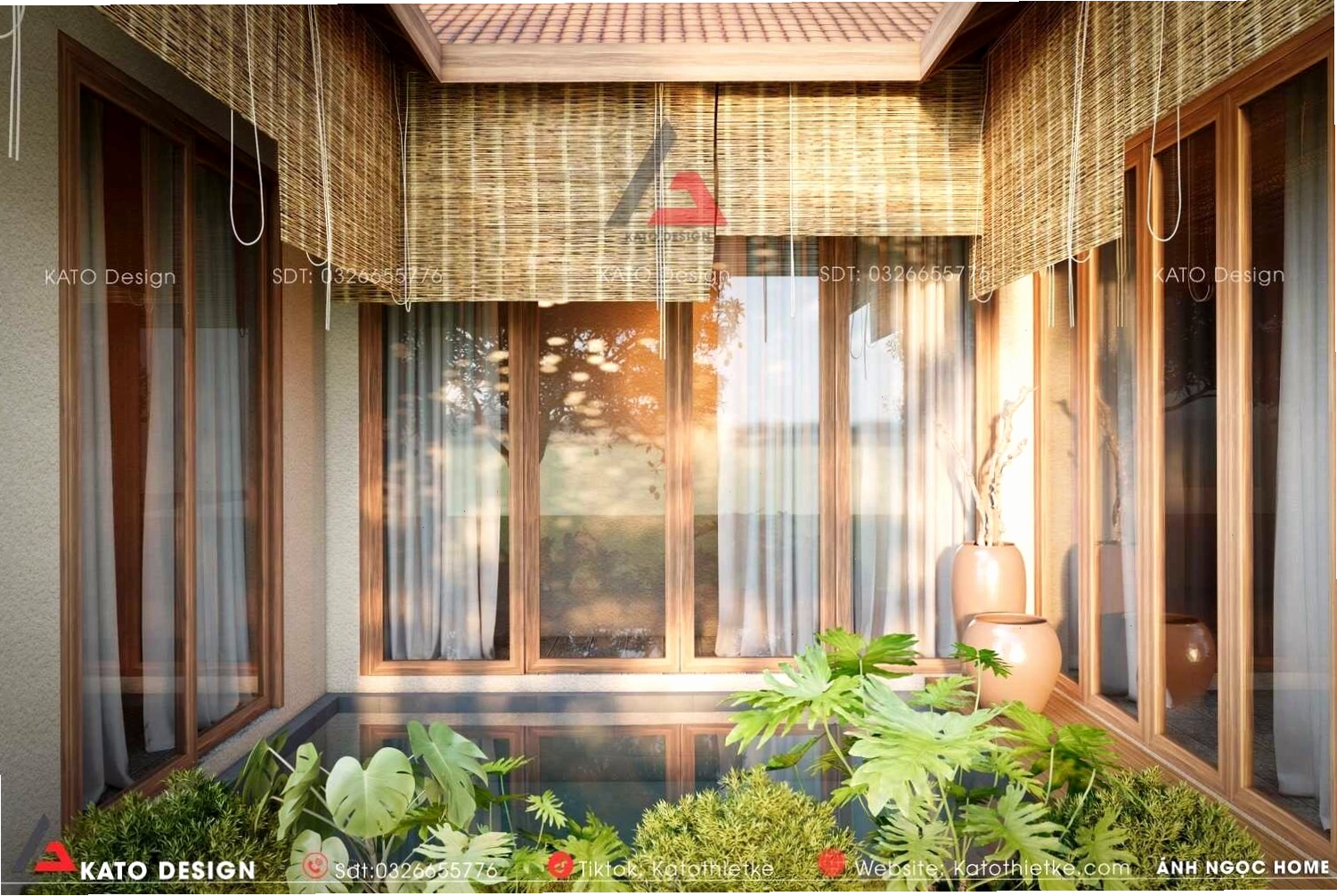 Tận dụng không gian xanh cho nhà vườn nhỏ