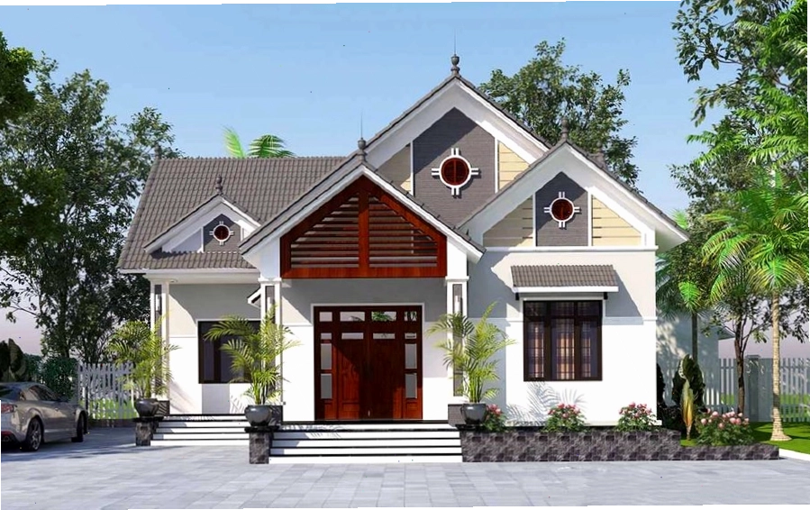 Thiết kế mái Thái cao ráo mát mẻ quanh năm