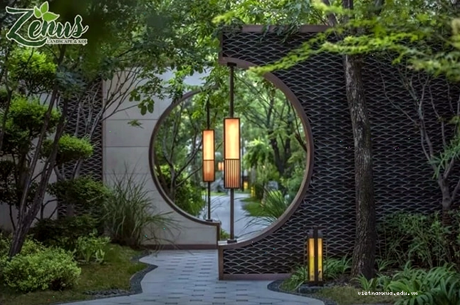 Thiết kế sân vườn phong cách Trung Quốc đẹp nhất