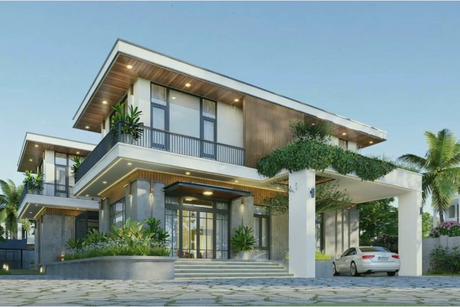 Ưu điểm khi thiết kế thi công biệt thự nhà vườn