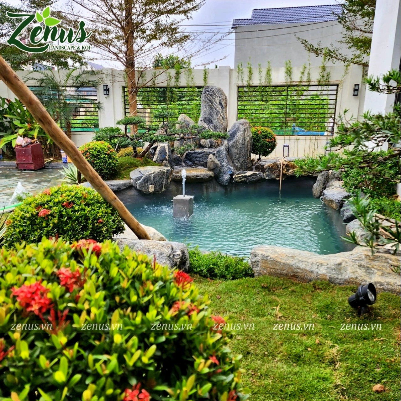 Zenus Landscape thi công sân vườn Nhật Bản