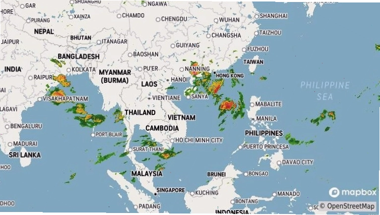Hệ thống rađa khí tượng hiện đại hỗ trợ dự báo thời tiết chính xác