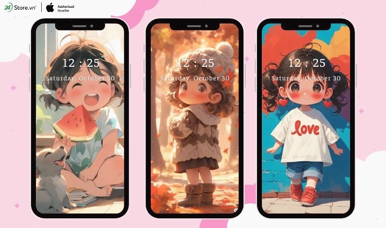 hình nền chibi cute cho thiết kế chuyên nghiệp