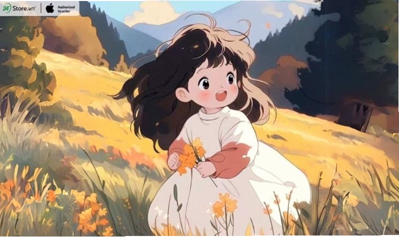 hình nền chibi đẹp đa dạng màu sắc