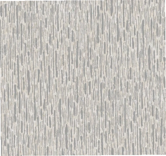 Antonina Vella Modern Metals Metallic Cascade Wallpaper Cream Silver