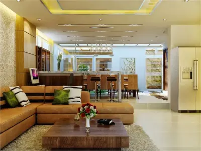 Gợi ý mẫu bếp nhà ống sang trọng khiến ai cũng mê mẩn