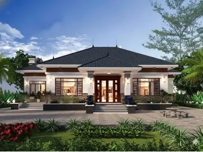 Bộ sưu tập ảnh biệt thự 1 tầng đẹp xuất sắc tại Việt Nam
