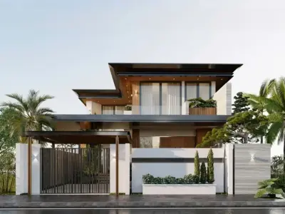 Biệt thự 2 tầng đẹp mê ly với bộ ảnh thiết kế cao cấp