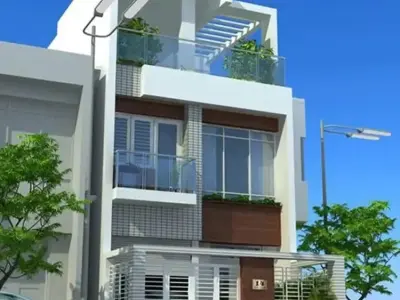 Khám phá mẫu nhà ống mái bằng hiện đại đẹp khó rời mắt