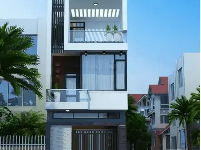 Mẫu nhà ống 3 tầng đẹp hiện đại dẫn đầu xu hướng mới
