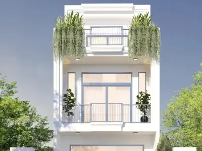 Mẫu nhà ống hiện đại tối ưu công năng và thẩm mỹ cao