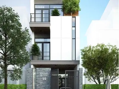 Khám phá mẫu nhà ống mái bằng hiện đại đẹp khó rời mắt