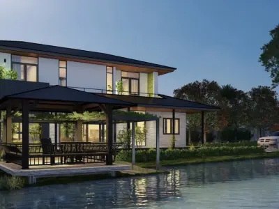 99+ Mẫu nhà vườn 2 tầng đẹp hiện đại và sang trọng nhất