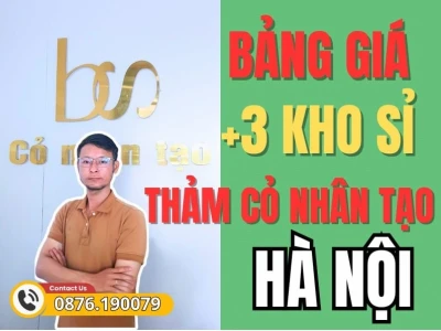Giá Cỏ Nhân Tạo Sân Vườn: Cập Nhật Bảng Giá Chi Tiết và Lưu Ý Quan Trọng 2026