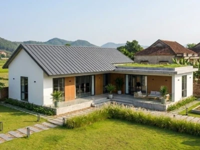 Khám Phá Mẫu Nhà Vườn Cấp 4 Đơn Giản Hiện Đại 2026