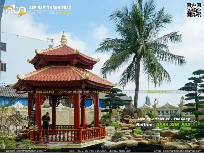 Khám phá nhà lục giác sân vườn: Từ thiết kế đến thi công mới nhất 2026