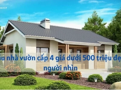 Khám phá những mẫu nhà vườn đẹp giá rẻ phù hợp với mọi gia đình