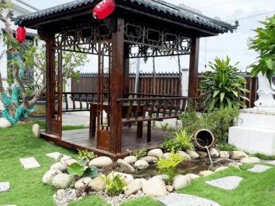 Khám phá vẻ đẹp nhà chòi gỗ sân vườn: Không gian thư giãn lý tưởng
