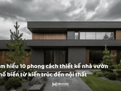 Kiến trúc nhà vườn hiện đại: Nâng tầm không gian sống và kết nối thiên nhiên