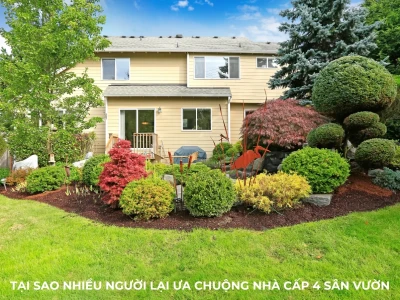 Nhà cấp 4 có sân vườn đẹp: 30+ mẫu nhà mơ ước cho năm 2026