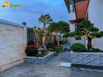 Thiết kế sân vườn nhà biệt thự: Không gian xanh đẳng cấp cho ngôi nhà mơ ước