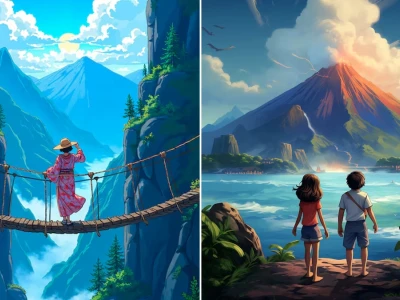 Nghệ thuật chụp ảnh anime inspired travel photography bước ra từ những thước phim